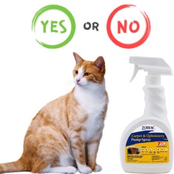 zodiac carpet and upholstery spray for cats