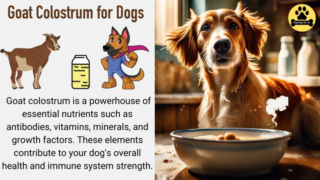Goat Colostrum for Dogs