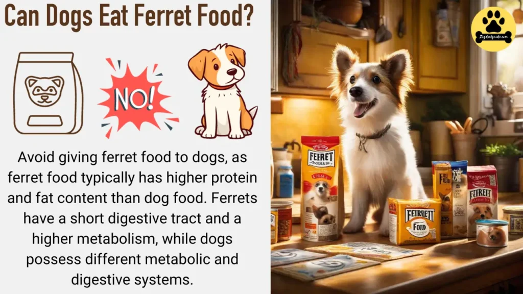 Can Dogs Eat Ferret Food