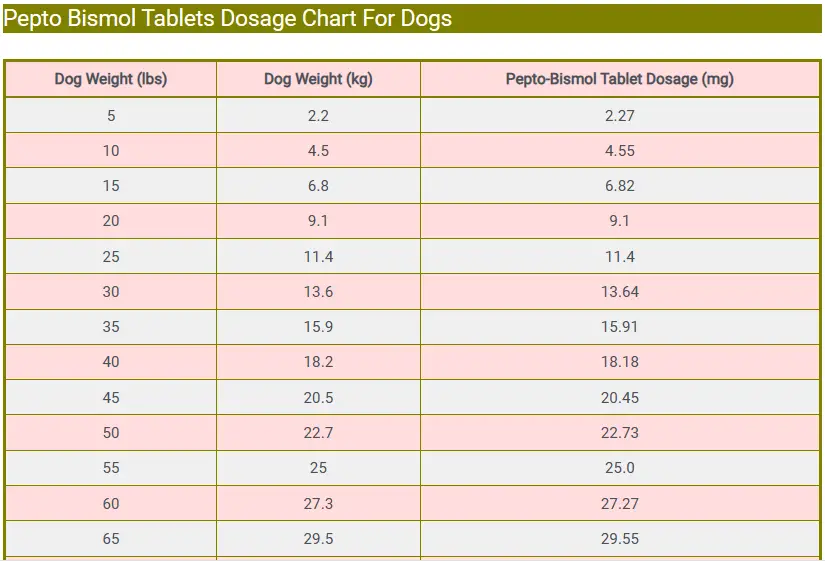 pepto-bismol-dosage-for-dogs-uses-benefits-side-effects