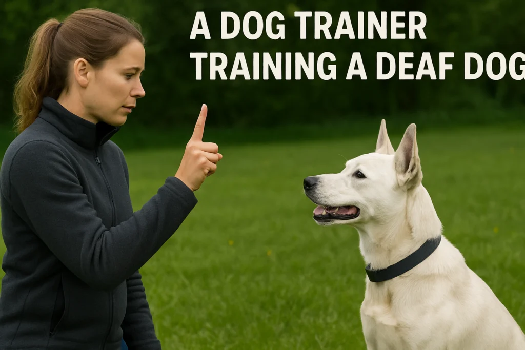 Training Deaf Dog