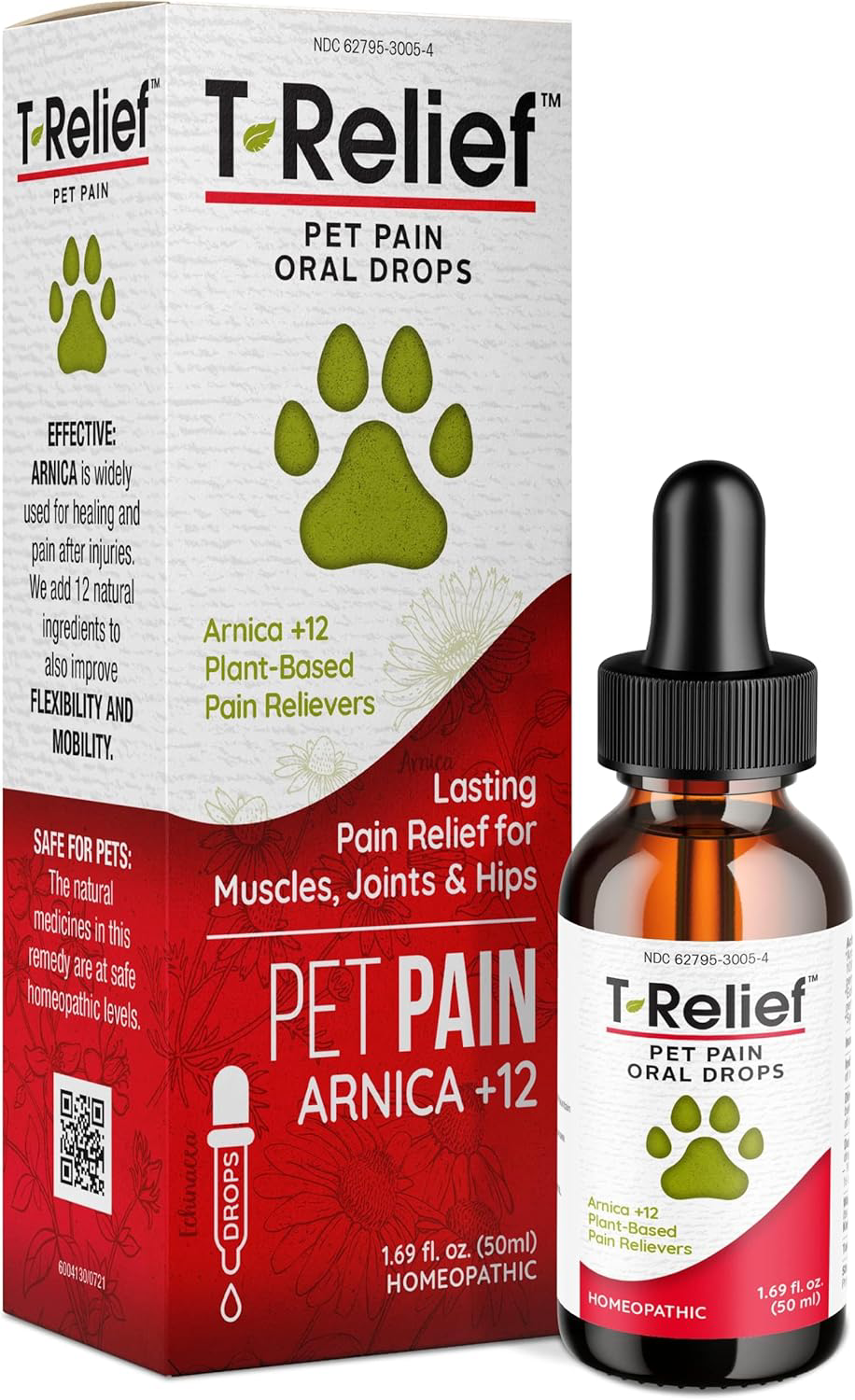 T-Relief Pet Pain Relief Drops Powerful Natural Medicines