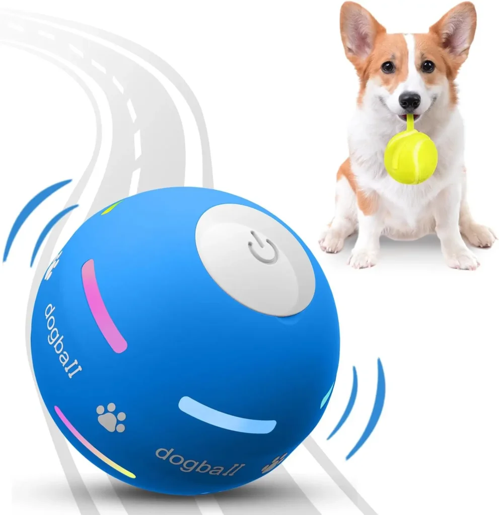 Self Rolling Dog Ball