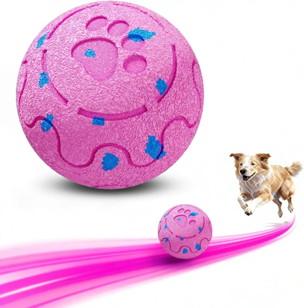 Self Rolling Dog Ball