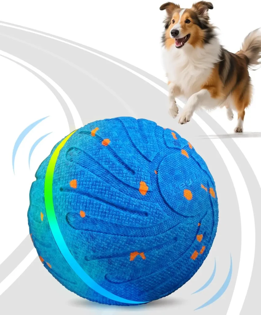 Self Rolling Dog Ball