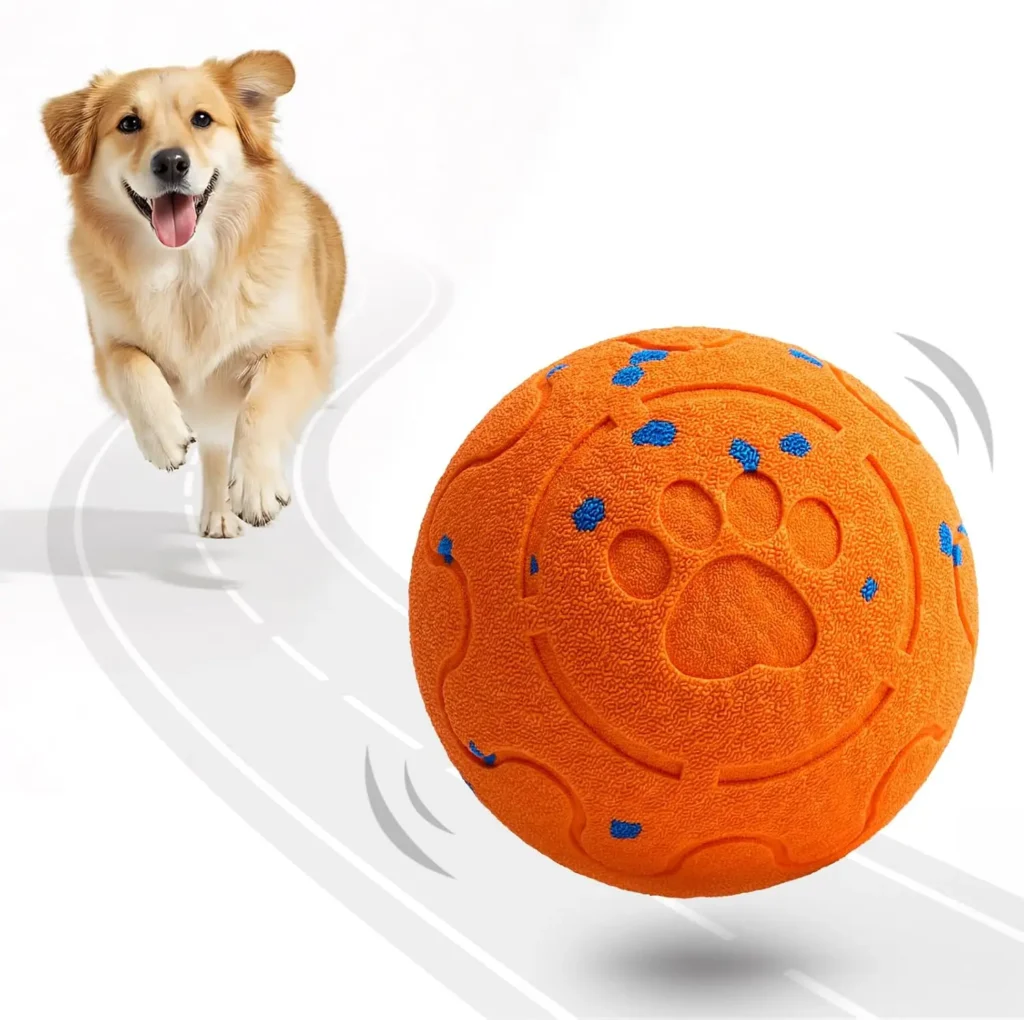 Self Rolling Dog Ball
