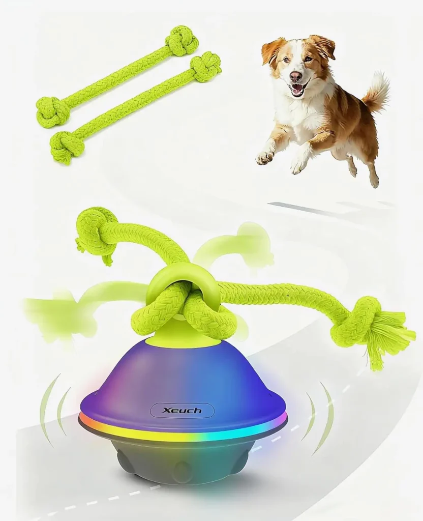 Self Rolling Dog Ball