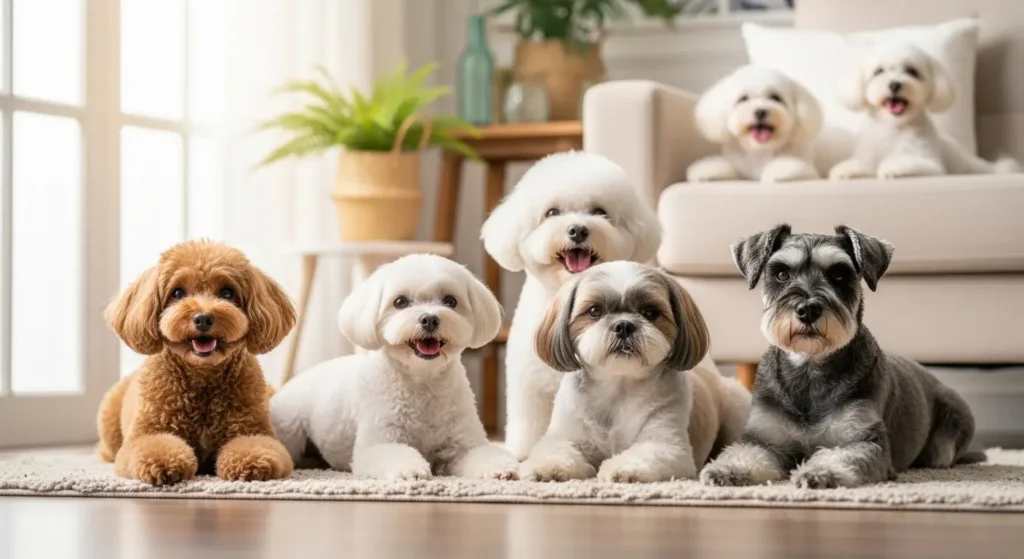 Top 9 Indoor Dog Breeds That Don't Shed