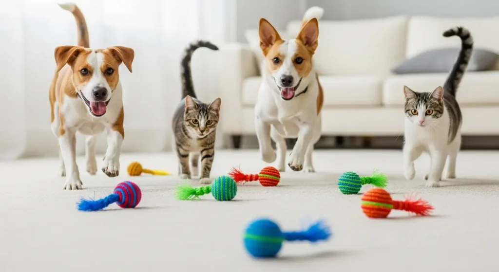 Fun Weazel Balls for Dogs and Cats