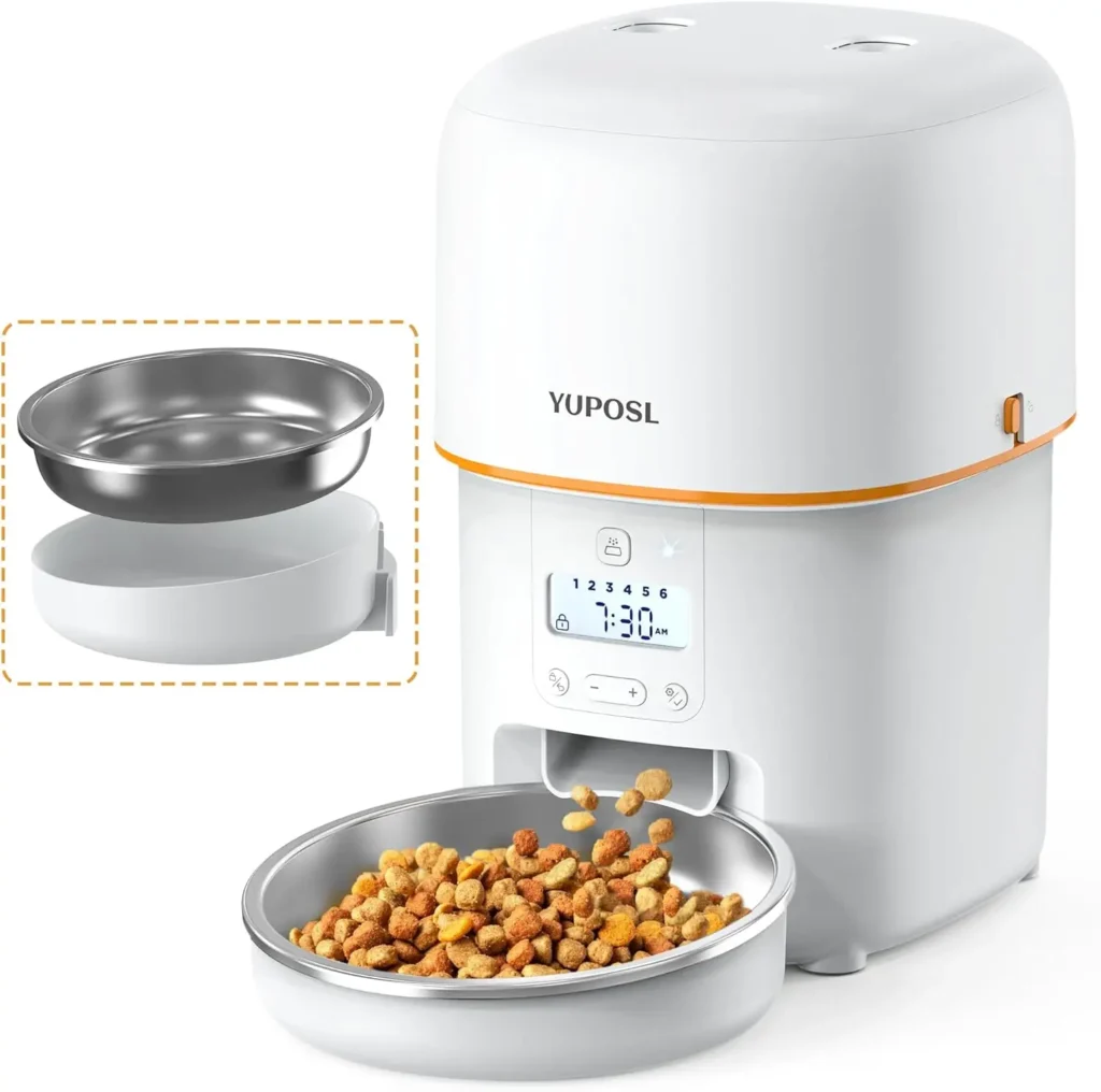 Automatic Cat Feeder With Timer