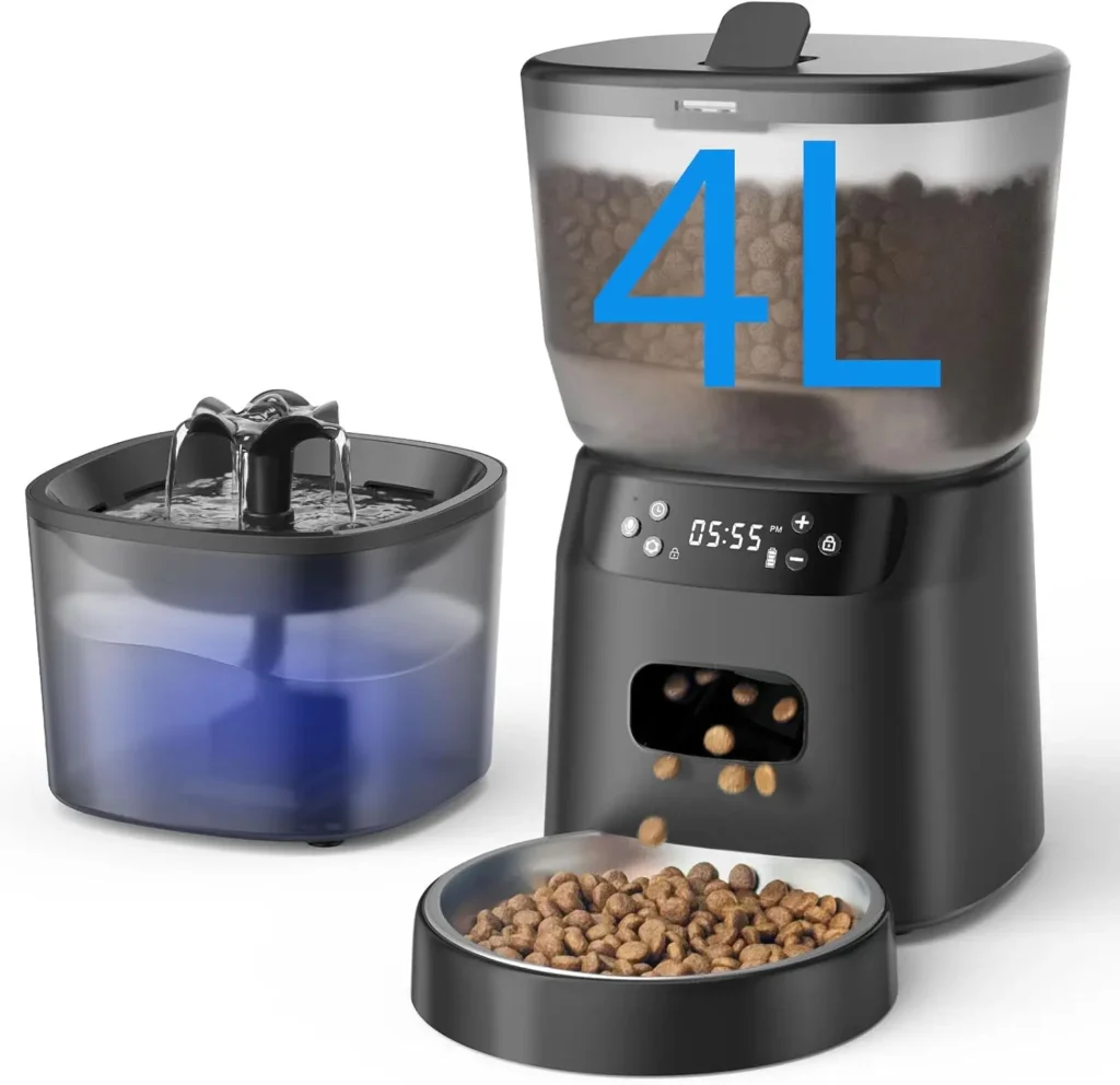 Automatic Cat Feeder With Timer