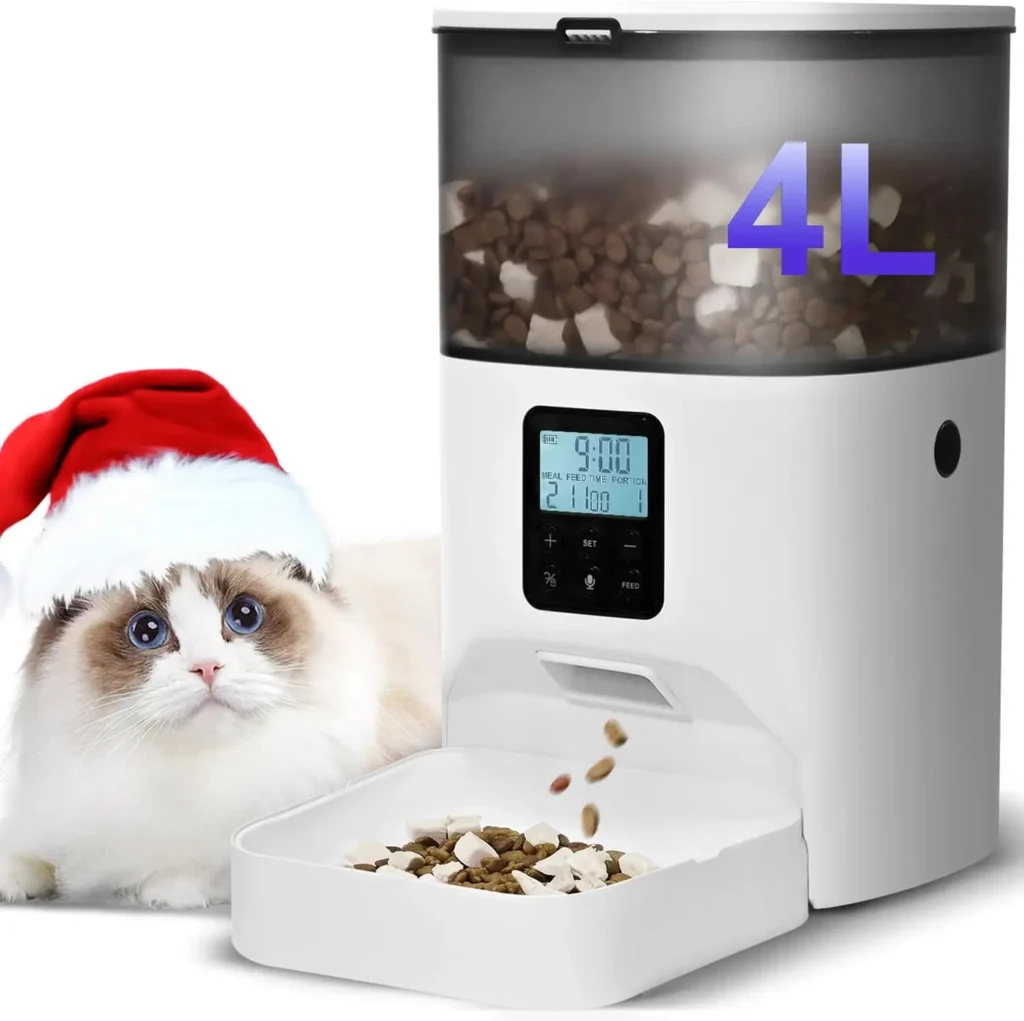Automatic Cat Feeder With Timer