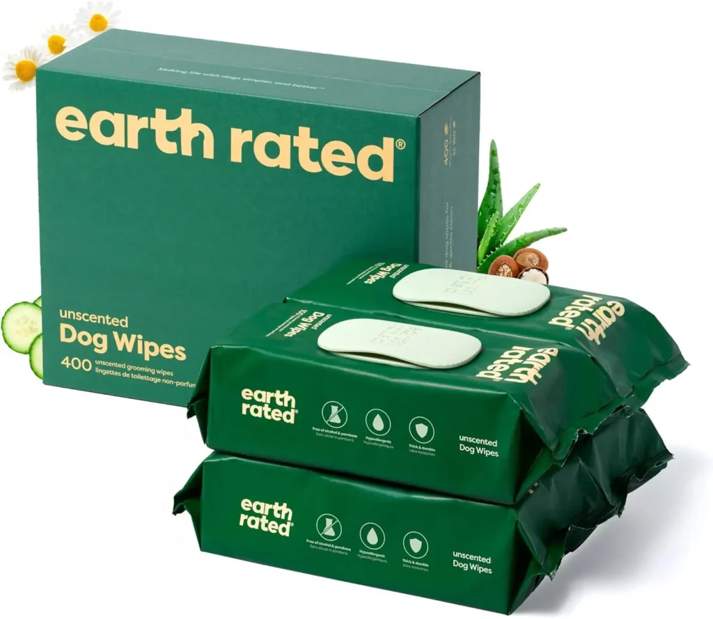Earth Rated Dog Wipes
