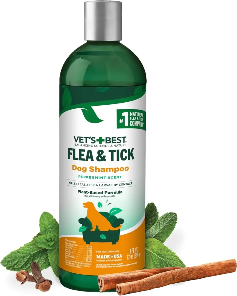 Flea and Tick Shampoo for Dogs