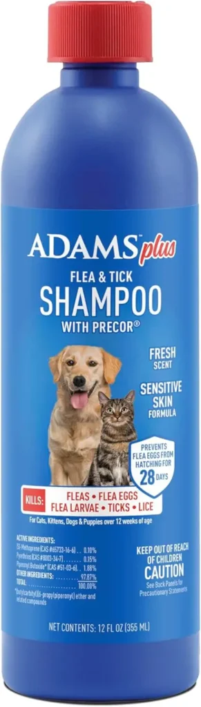 Flea and Tick Shampoo for Dogs