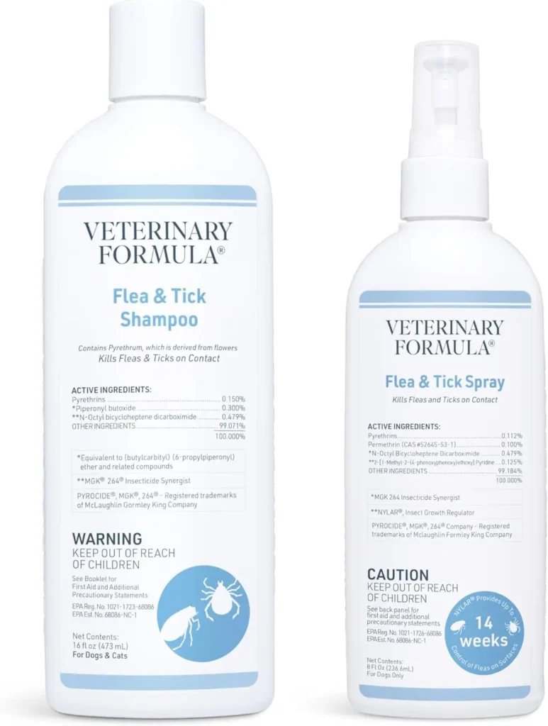 Flea and Tick Shampoo for Dogs
