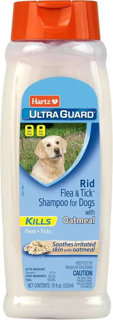 Flea and Tick Shampoo for Dogs