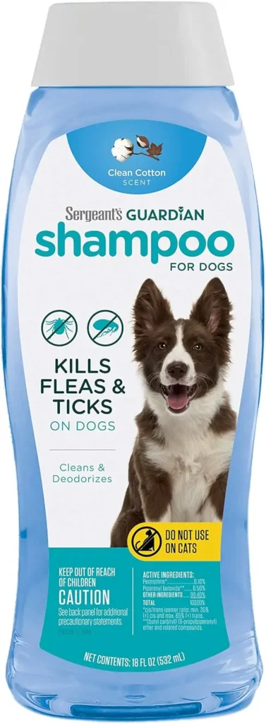 Flea and Tick Shampoo for Dogs