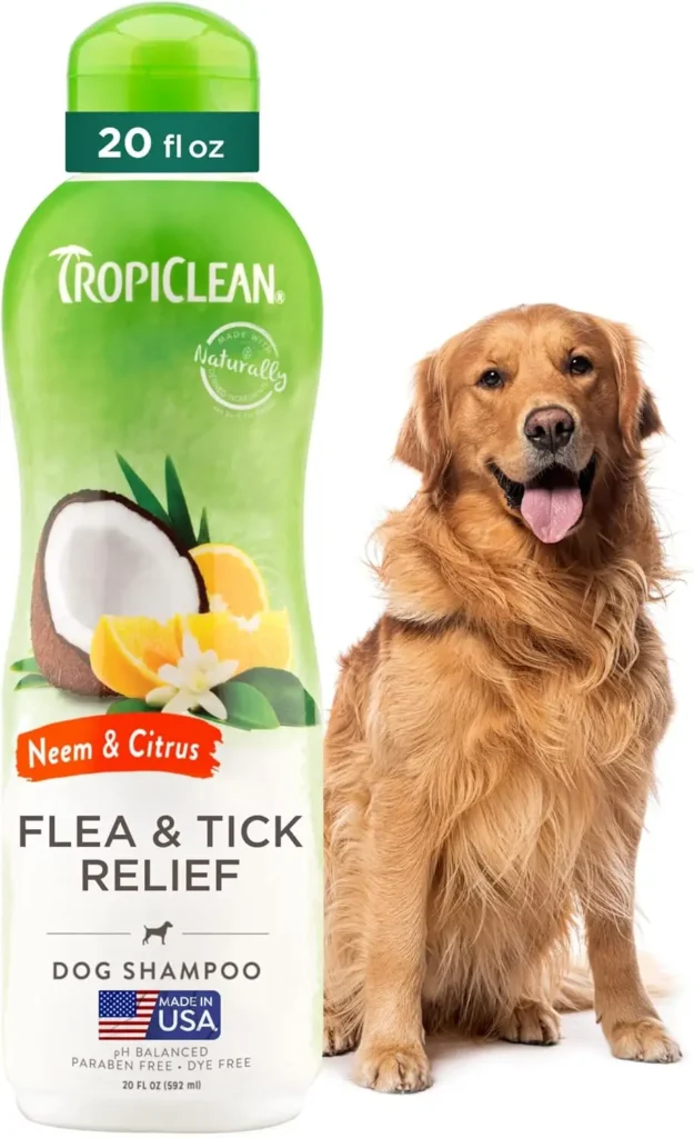 Flea and Tick Shampoo for Dogs
