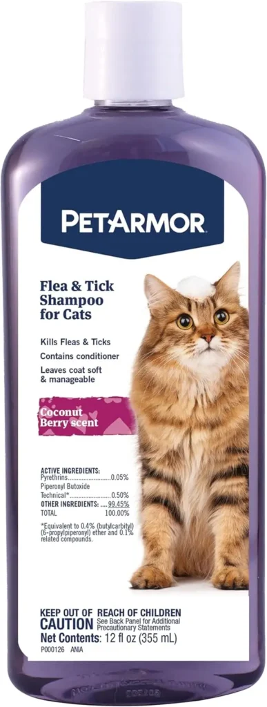 Flea and Tick Shampoos for Cat