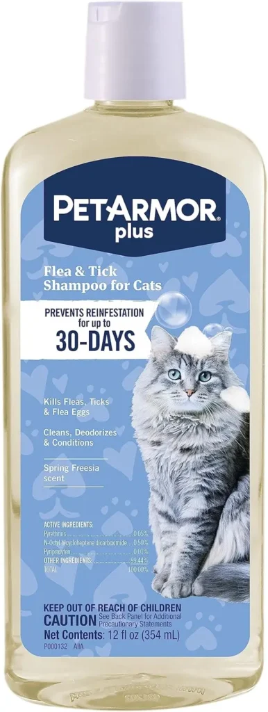 Flea and Tick Shampoos for Cat