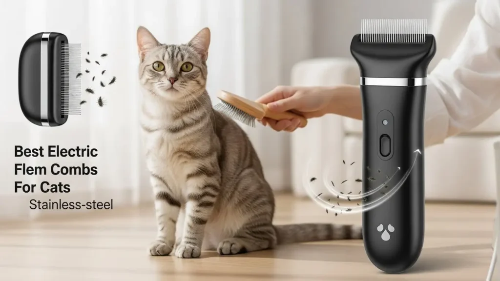 Electric Flea Combs for Cats