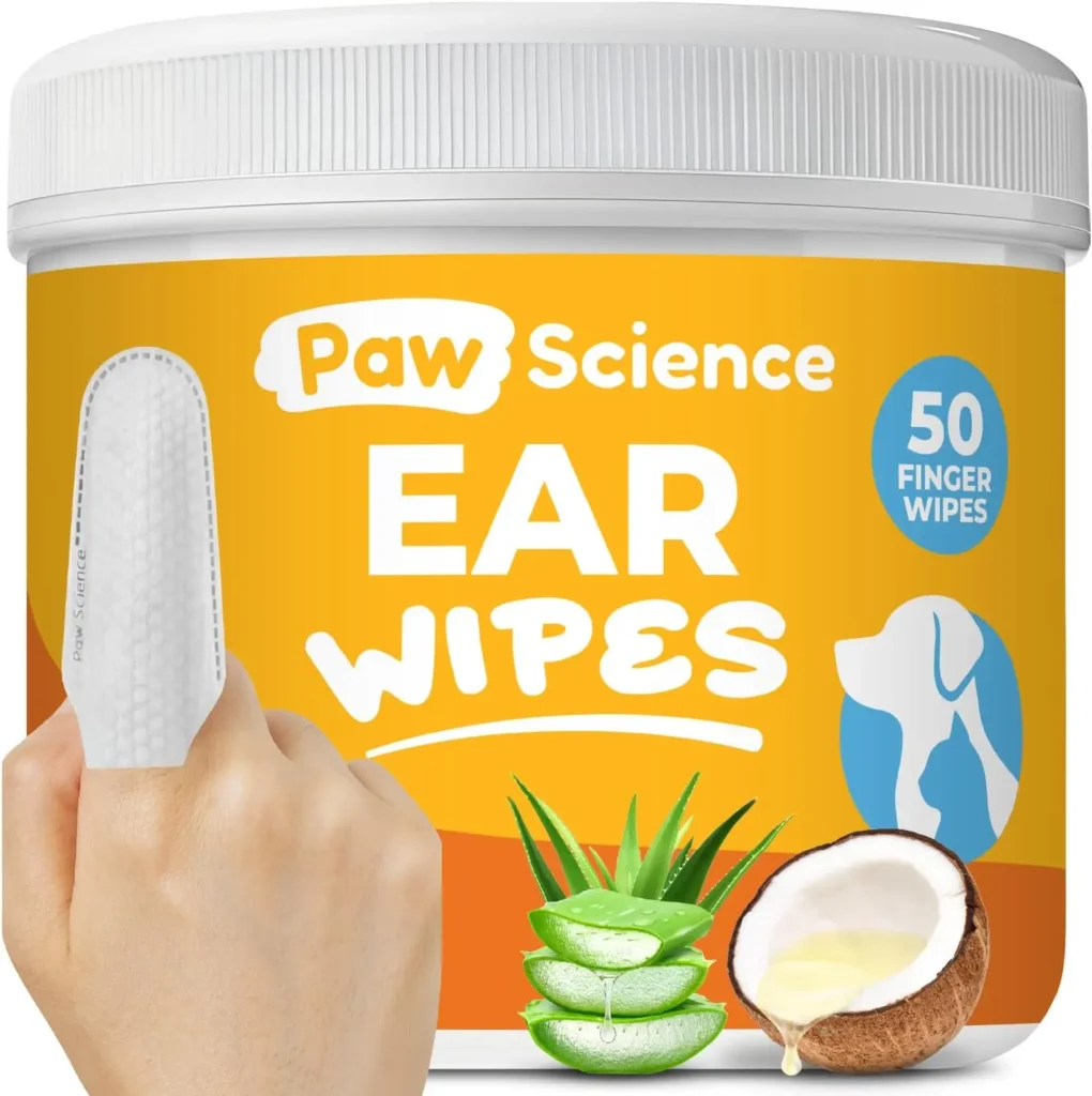 Dog Ear Cleaner Wipes