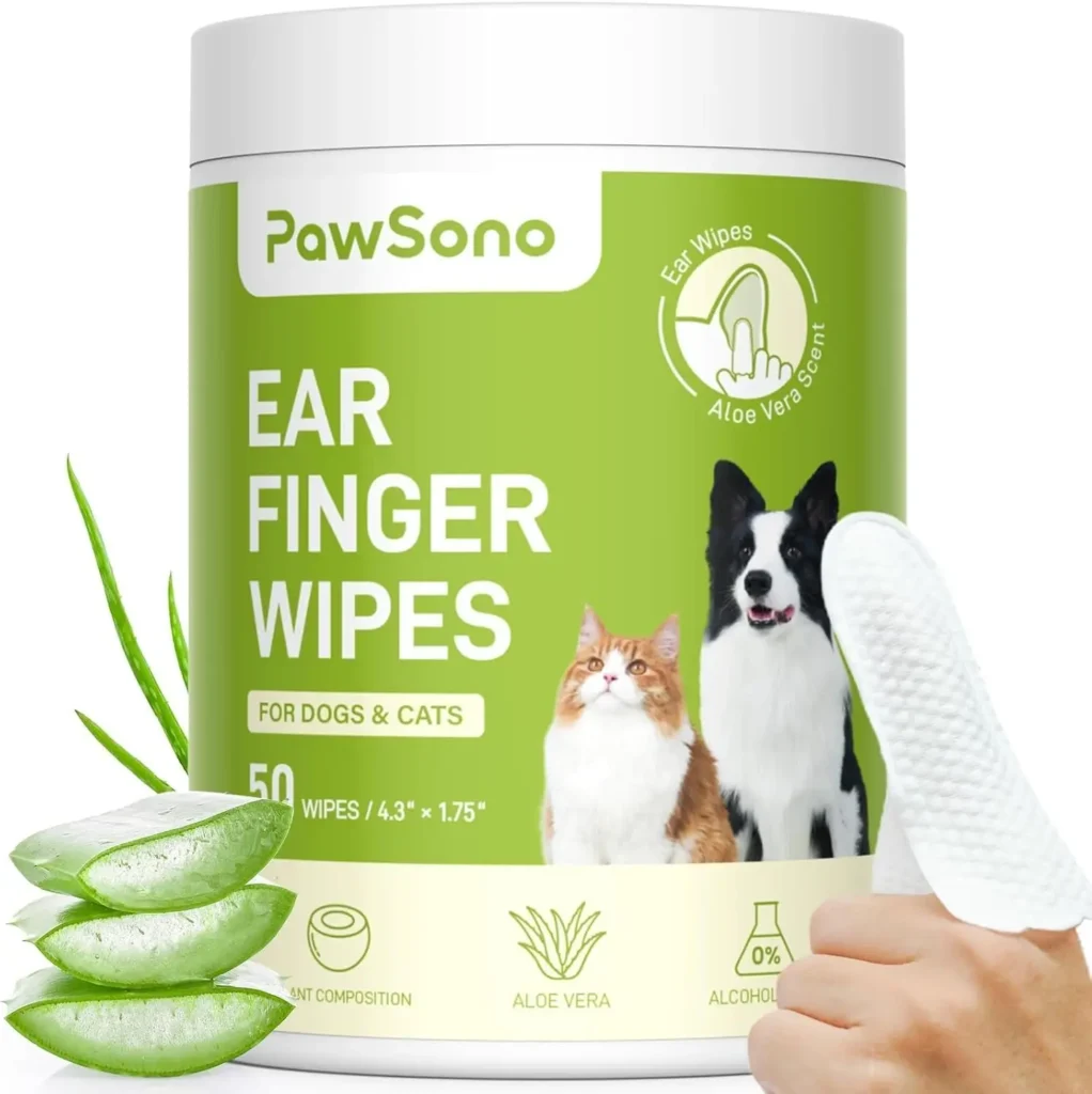 Dog Ear Cleaner Wipes