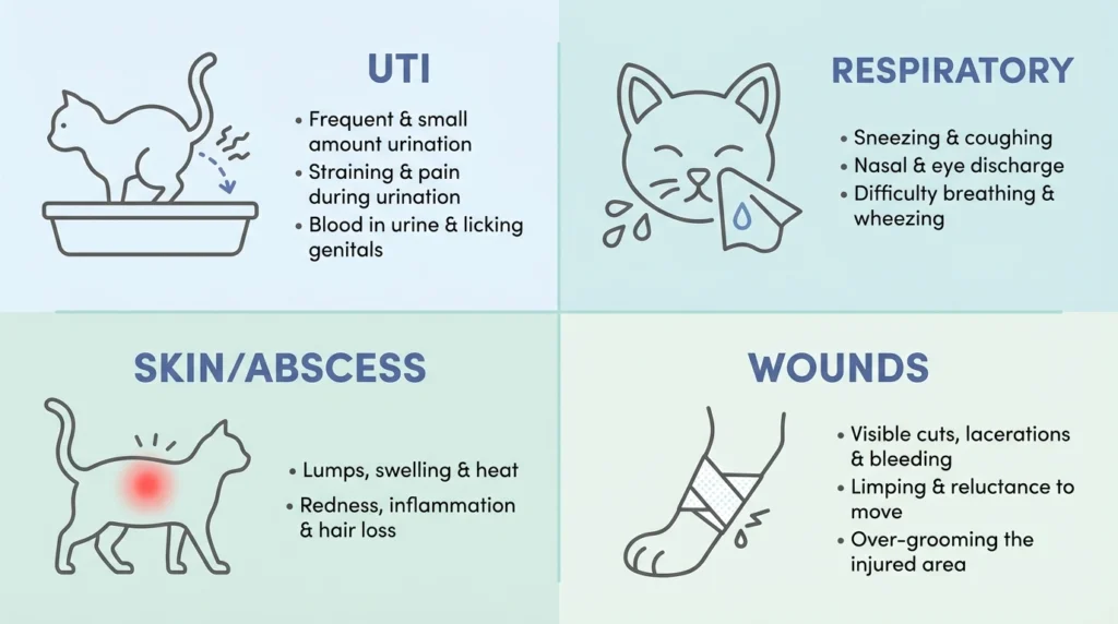 Amoxicillin Clavulanate for Cats Dosage: Specific Infections
