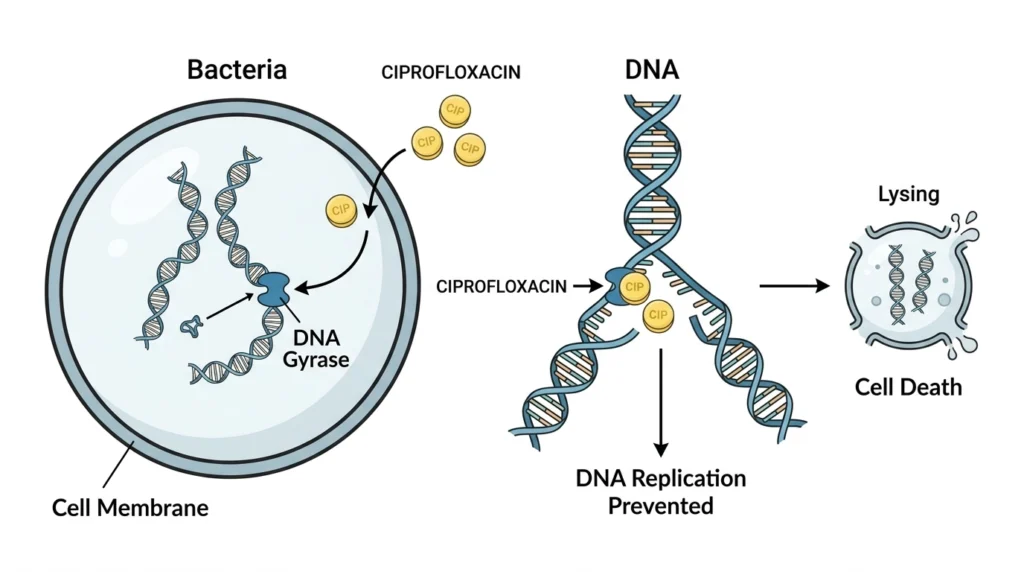 How Ciprofloxacin Works in Cats