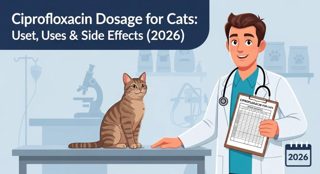 Ciprofloxacin Dosage for Cats