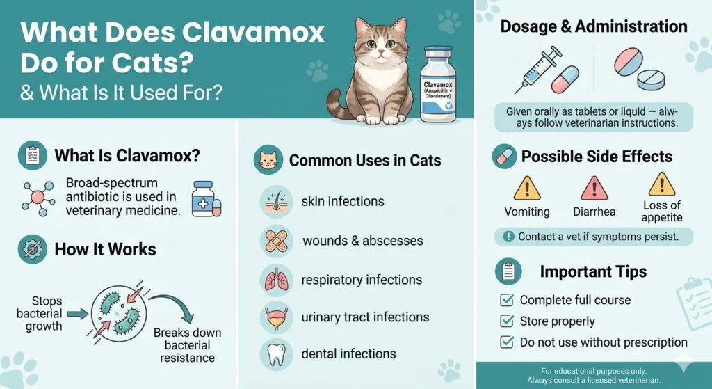 Clavamox Dosage For Cats