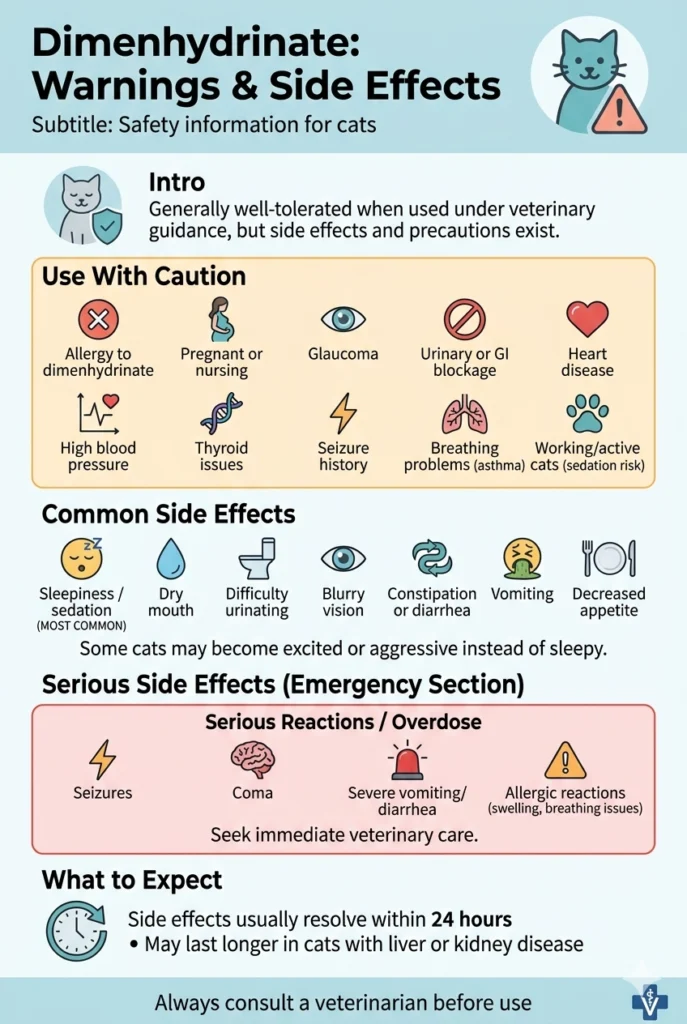 Dimenhydrinate: Warnings & Side Effects