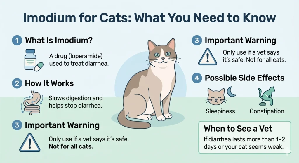 What Is Imodium and How Does It Work in Cats