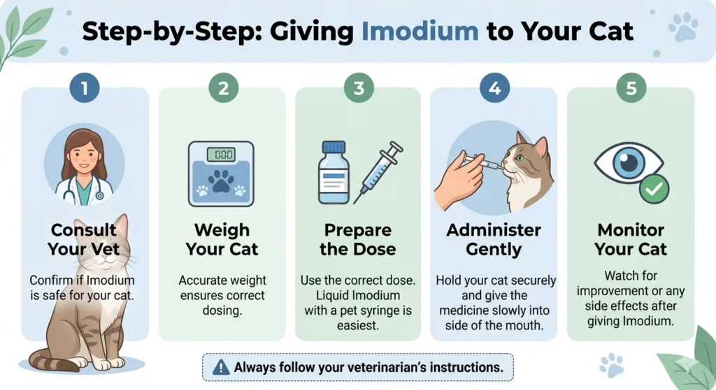 Step-by-Step Guide to Giving Imodium to Your Cat
