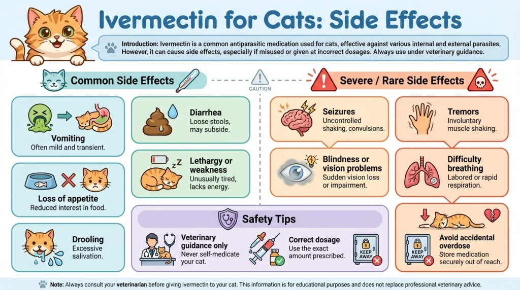 Ivermectin for Cats: Side Effects