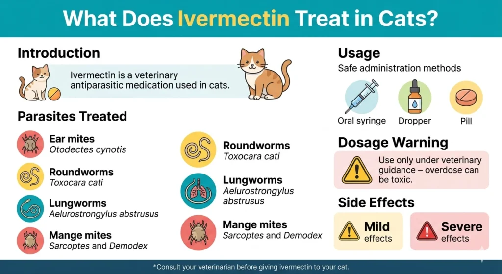 What Does Ivermectin Treat in Cats