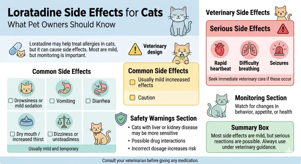 Loratadine Side Effects for Cats