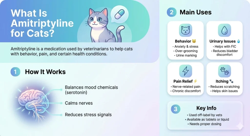 What Is Amitriptyline for Cats?