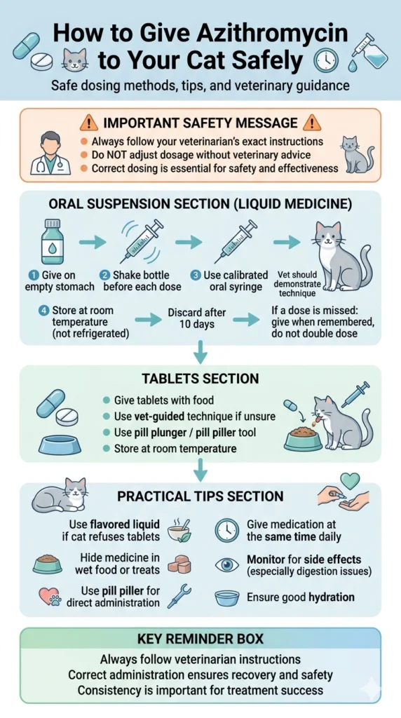 How to Give Azithromycin to Your Cat