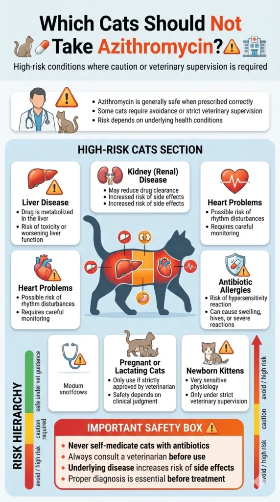 Which Cats Should Not Take Azithromycin?
