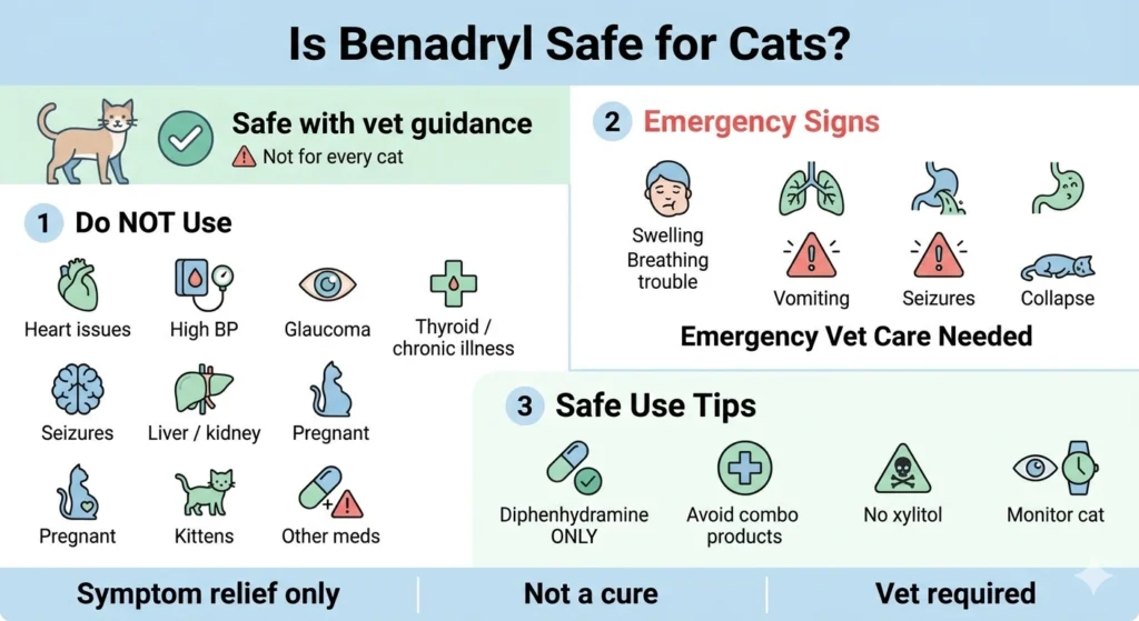 Is Benadryl Safe for Cats?