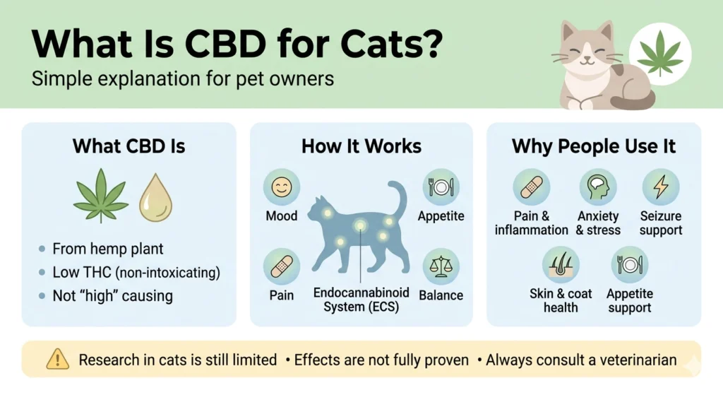 What Is CBD Cannabidiol for Cats?