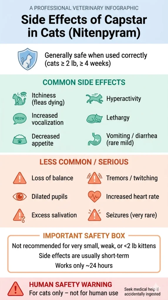 Side Effects of Capstar in Cats