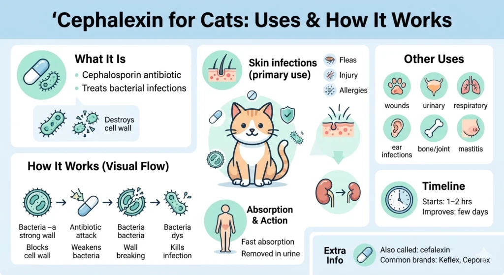 What is Cephalexin for Cats?