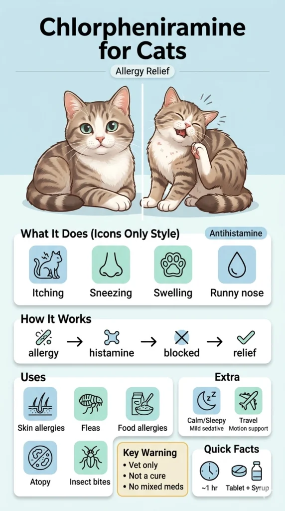 What Is Chlorpheniramine for Cats?