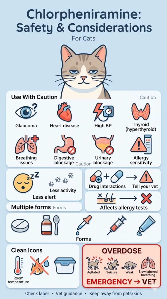 Chlorpheniramine Considerations