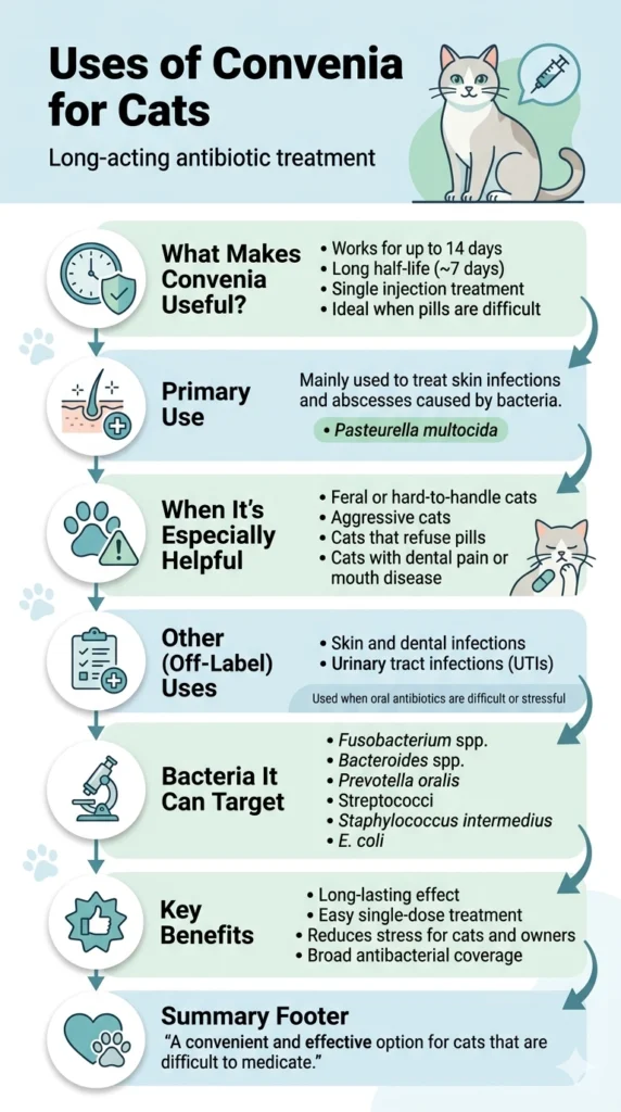 Uses of Convenia For Cats