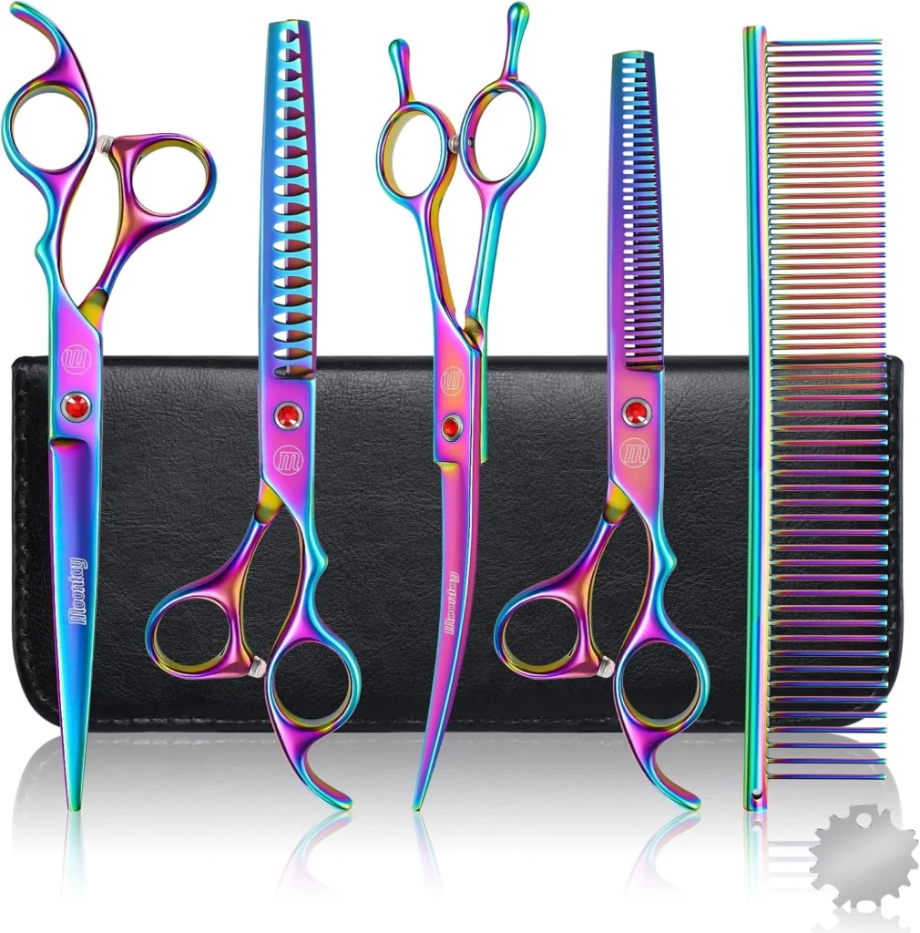 Dog Grooming Scissors kit