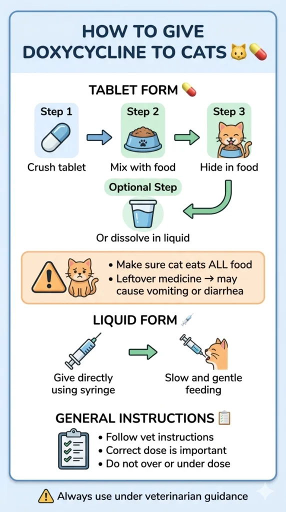 How to Give Doxycycline to Cats